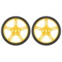 Pololu Wheel 60x8mm Pair - Yellow