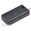2-AA Battery Holder; Enclosed with Switch